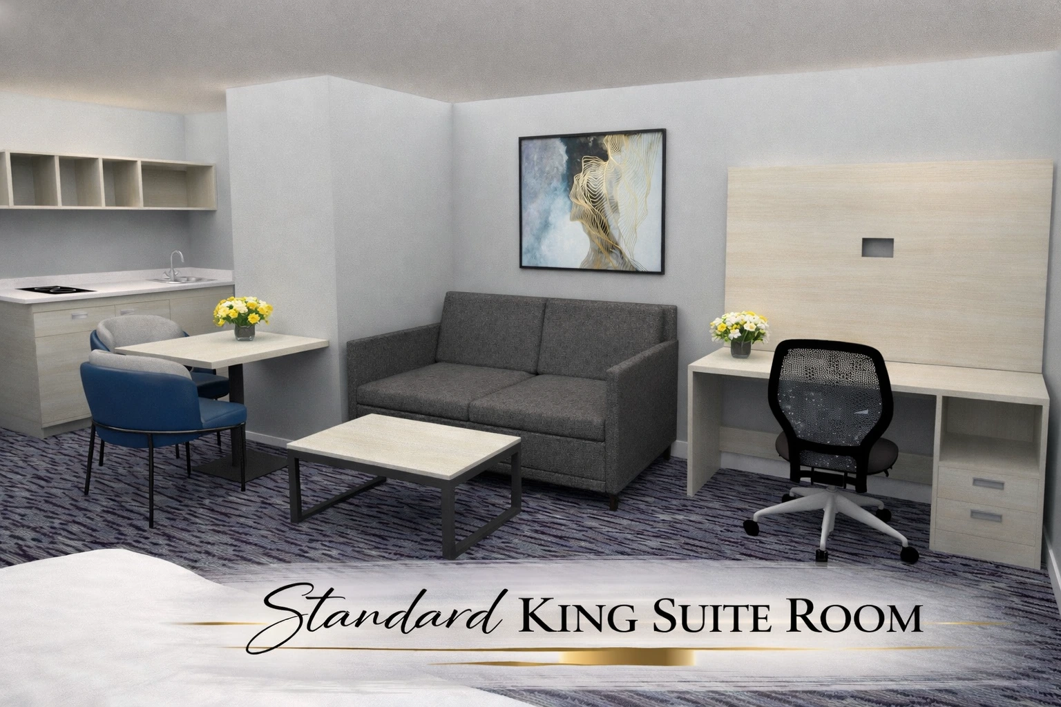 King Suite interior detail — Best Western Vernal Inn